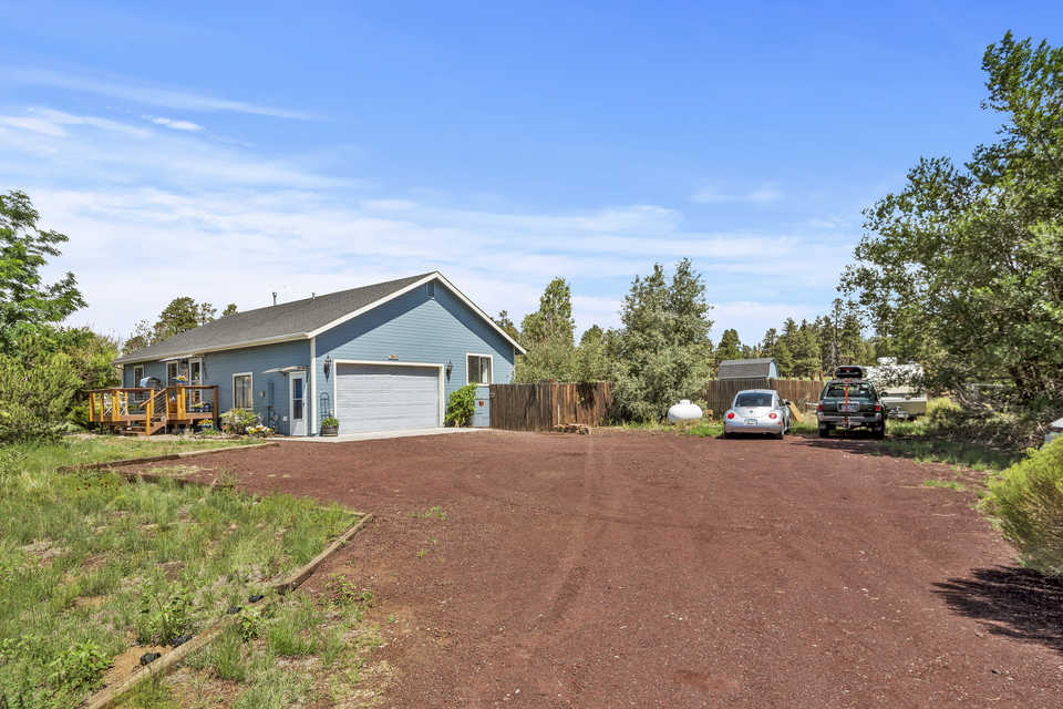 Garage and additional parking